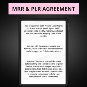 100 Million Digital Products PLR Bundle | Master Resell Rights | Passive Income Business