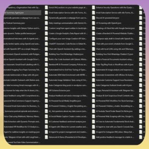 5000+ Automations n8n Workflow + Faceless Video Generator Ai Agents | Chatgpt