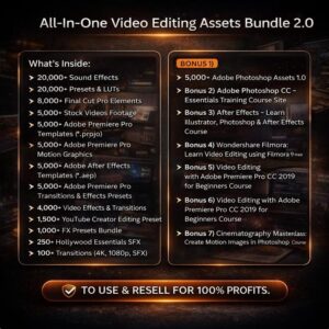 75 Million Digital Products Bundle | MRR PLR Resell Rights (Canva Templates, Ebooks)