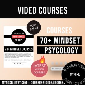 70+ Mindset Plr Video Courses plr Bundle With Resell Rights - Commercial Use - Videos Courses PLR Master Resell Rights MRR