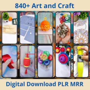 4000+ Art Craft Reels Plr Mrr DIY Bundle