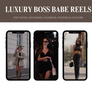 2000+ Luxury Aesthetic Boss Babe Reels Bundle, Faceless Marketing, Digital Marketing, Master Resell Rights, PLR Digital Products, MRR
