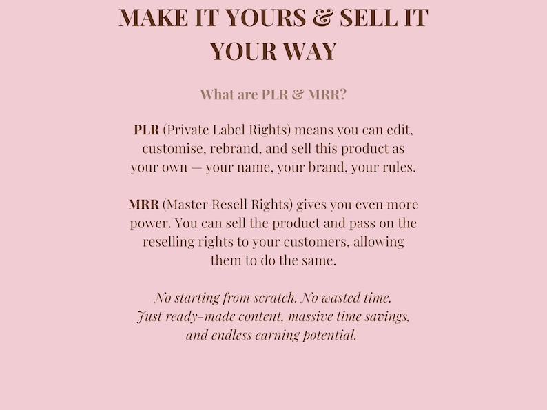 1300+ Motherhood Reels Faceless Reels, Mom Life Done For You, PLR MRR Digital Bundle Master Resell Rights, Mompreneur reel, Canva - Image 6