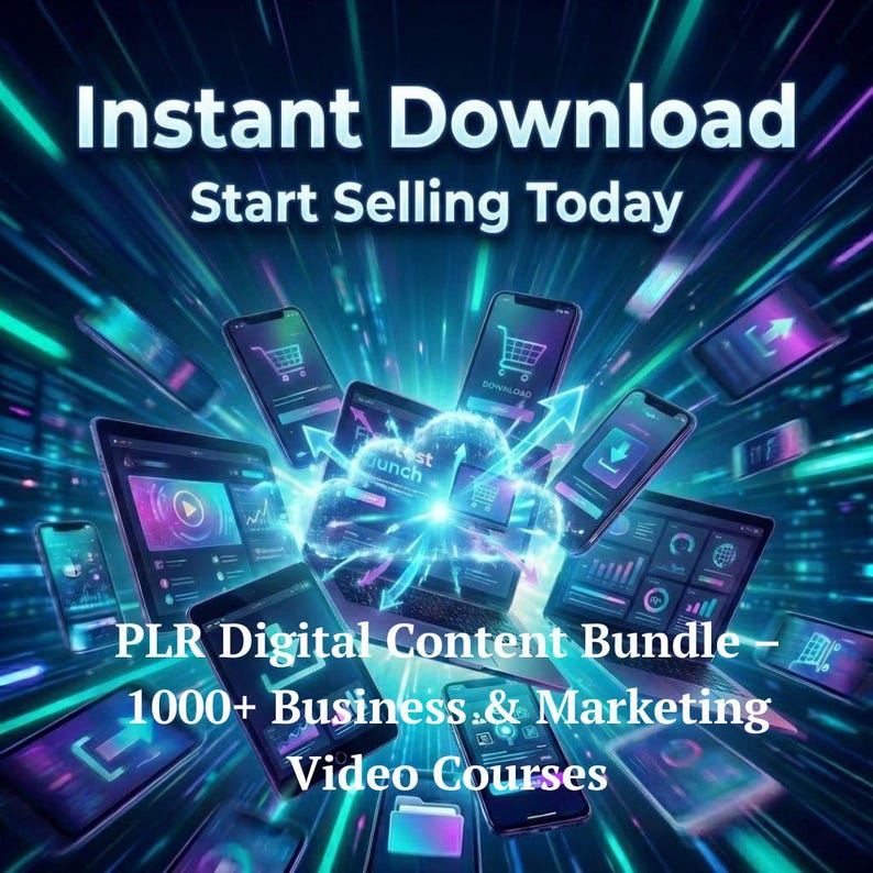 900+ Business Video Courses Bundle Online Training Library PLR MRR Resell Rights - Image 4