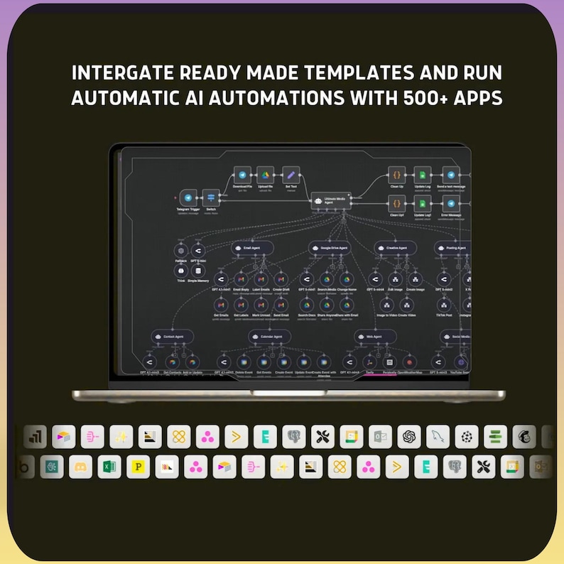 5000+ Automations n8n Workflow + Faceless Video Generator Ai Agents | Chatgpt - Image 4