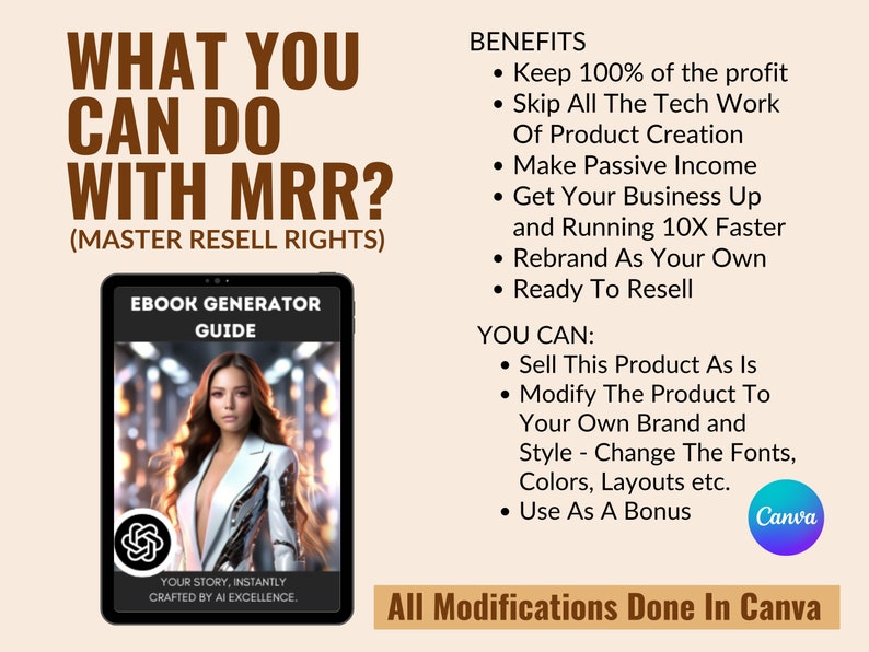 ChatGPT Ebook Creator Guide: Master Resell Rights (MRR) - Image 2