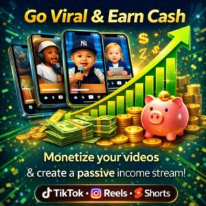 Make Money AI Baby Shorts 300+ | PLR MRR Viral Video Bundle | TikTok Reels