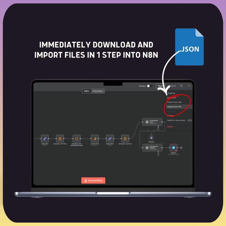 VEO 3 AI Video Automation: n8n Template, No-Code Workflow (JSON File) - Image 5