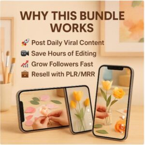 4000+ Art Craft Reels Plr Mrr DIY Bundle