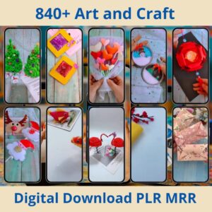 4000+ Art Craft Reels Plr Mrr DIY Bundle