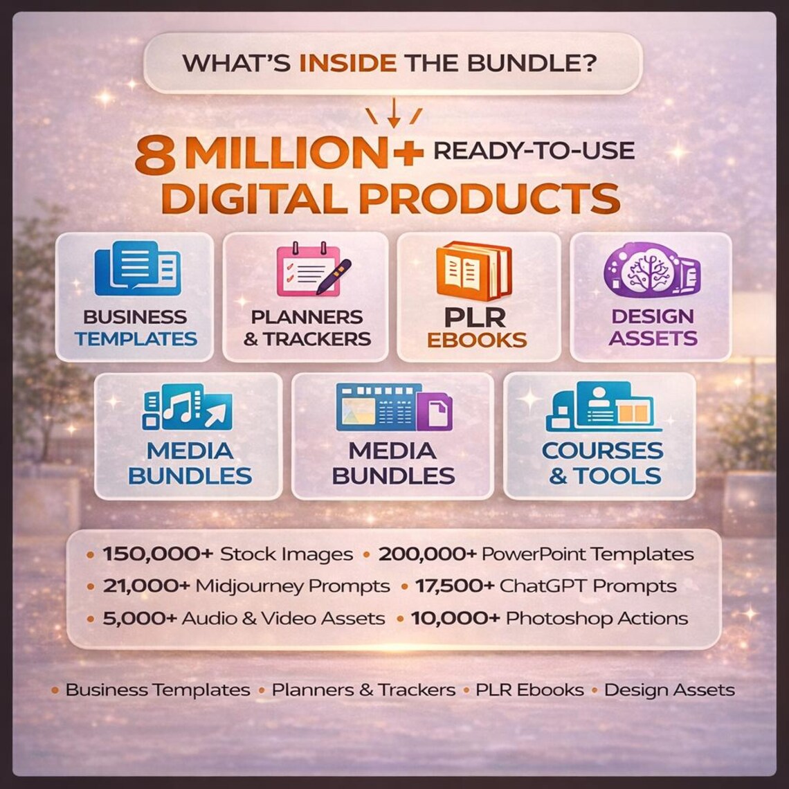 8M+ Digital Products | Templates, AI Prompts, Planners, Notion template, Digital Resource Library - Image 5