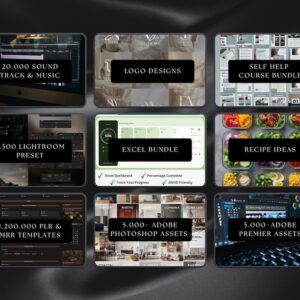 100 Million+ PLR MRR Bundle Ideal for Passive Income | Plr Mrr Digital Products| Master Resell Rights| All your PLR Digital Products