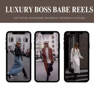 2000+ Luxury Aesthetic Boss Babe Reels Bundle, Faceless Marketing, Digital Marketing, Master Resell Rights, PLR Digital Products, MRR