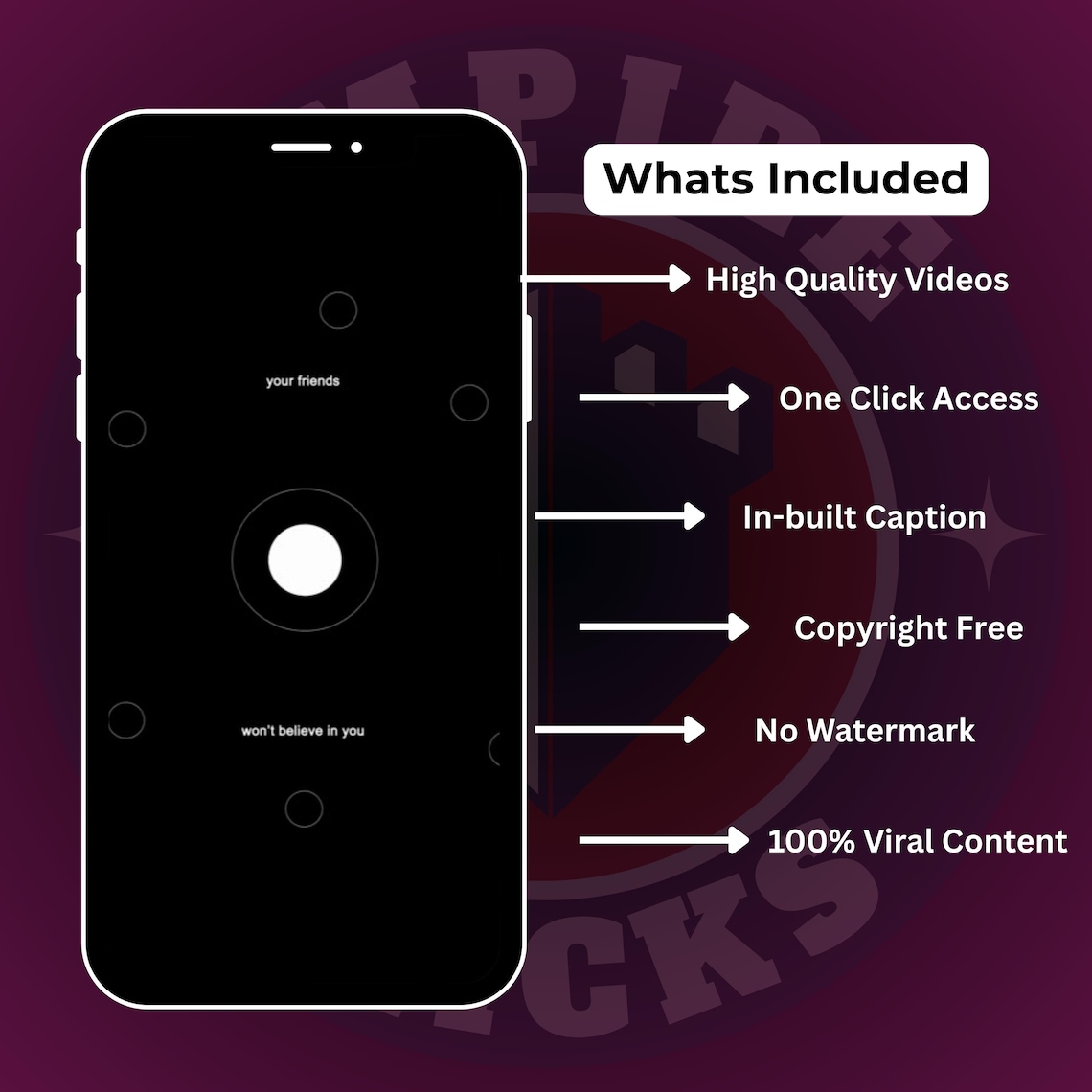 500+ Viral Motivational Reels: Faceless Content, MRR + PLR License (Digital Download - Image 5