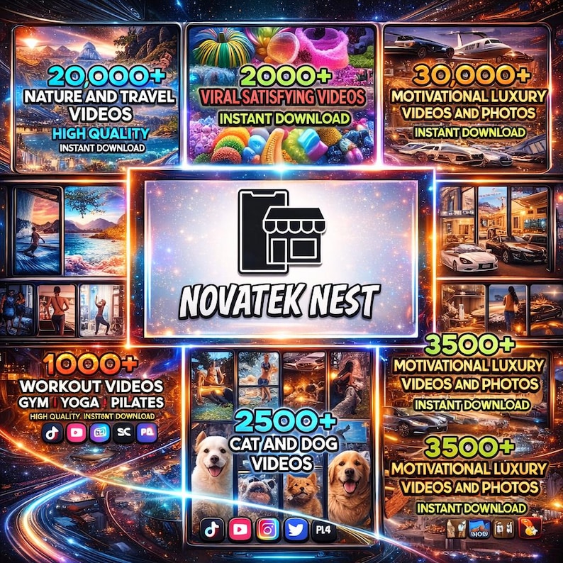 100,000+ Viral Reels Bundle PLR MRR, AI Animated Content, Viral reels, TikTok, Instagram, YouTube - Image 8