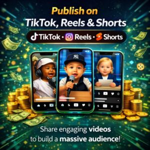 Make Money AI Baby Shorts 300+ | PLR MRR Viral Video Bundle | TikTok Reels