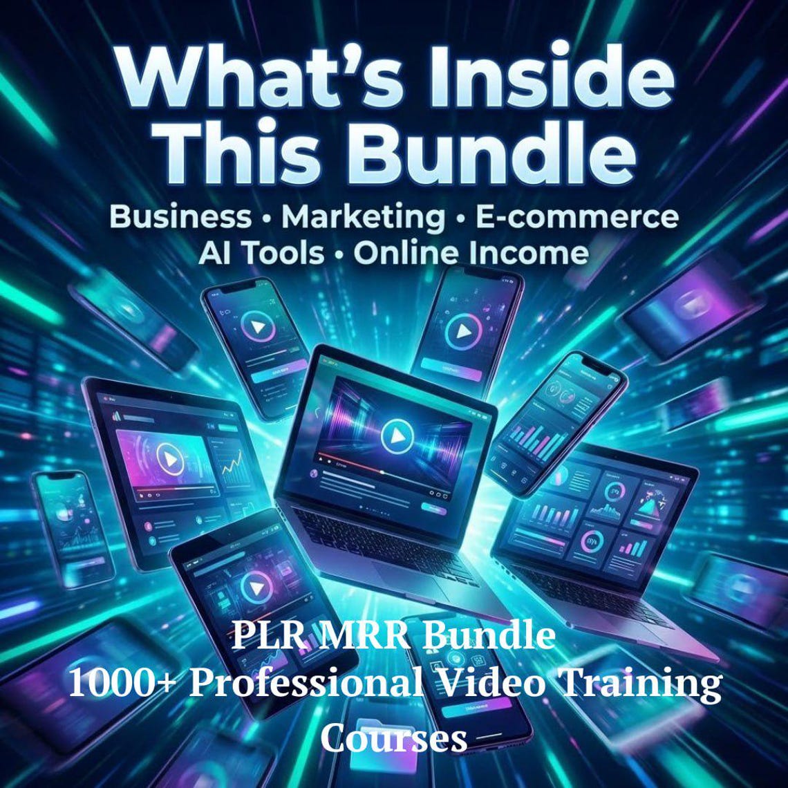 900+ Business Video Courses Bundle Online Training Library PLR MRR Resell Rights - Image 6