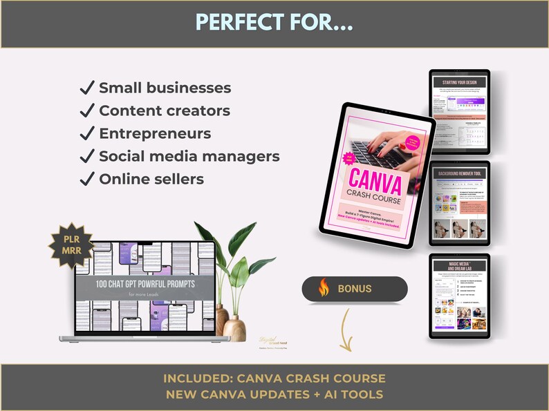 100 ChatGPT Prompts for More Leads | AI Marketing Prompts | PLR | MRR | Social Media Growth | Digital Product for Entrepreneurs - Image 6