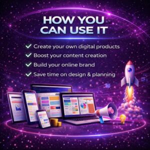 Mega Bundle Digital Product: Templates, AI Prompts, Planners & Creative Resources