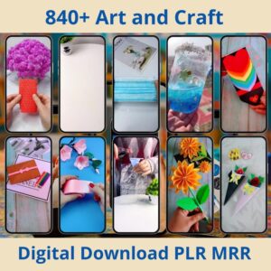 4000+ Art Craft Reels Plr Mrr DIY Bundle