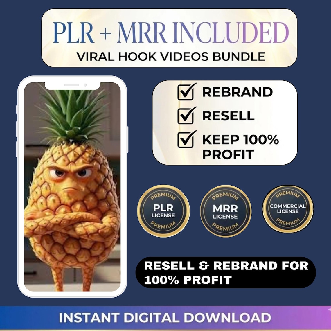 1200+ AI Talking Object Videos | Viral Reels Bundle PLR MRR | Faceless Content Pack for TikTok, Instagram Reels & YouTube Shorts - Image 9