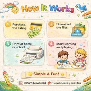 12K+ Kids Printable Worksheets | Preschool Activity Pages | Coloring, Maze, Matching, Word Search, Writing Practice