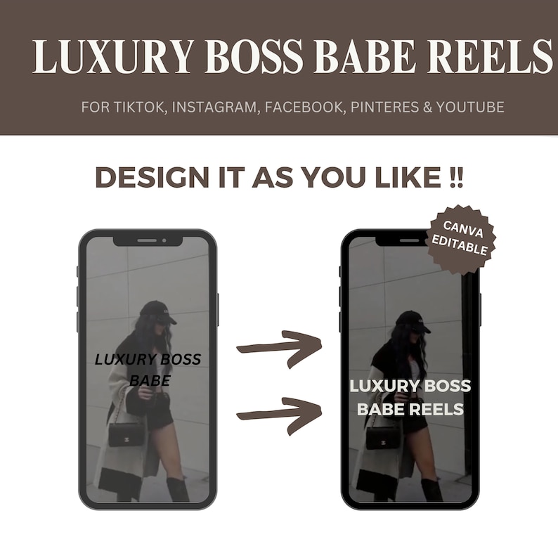 2000+ Luxury Aesthetic Boss Babe Reels Bundle, Faceless Marketing, Digital Marketing, Master Resell Rights, PLR Digital Products, MRR - Image 10