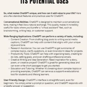 ChatGPT The Beginners Guide with Master Resell Rights, AI for Beginners eBook, Learn How to Use ChatGPT Like a Pro, PLR MRR Digital Download