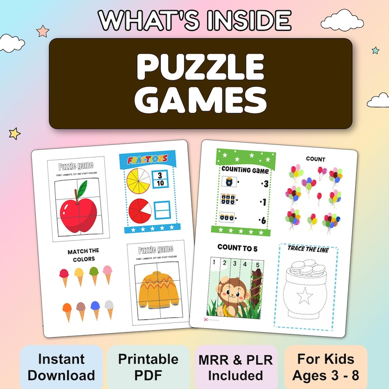 Kids Learning Activities Bundle | 10,000+ Educational Kids Resources Coloring Books, Worksheets (PLR, MRR) - Image 10