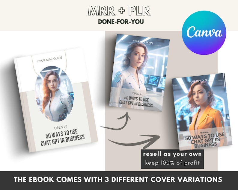ChatGPT Ebook: 50 Ways to Use for Business (MRR + PLR) - Image 10