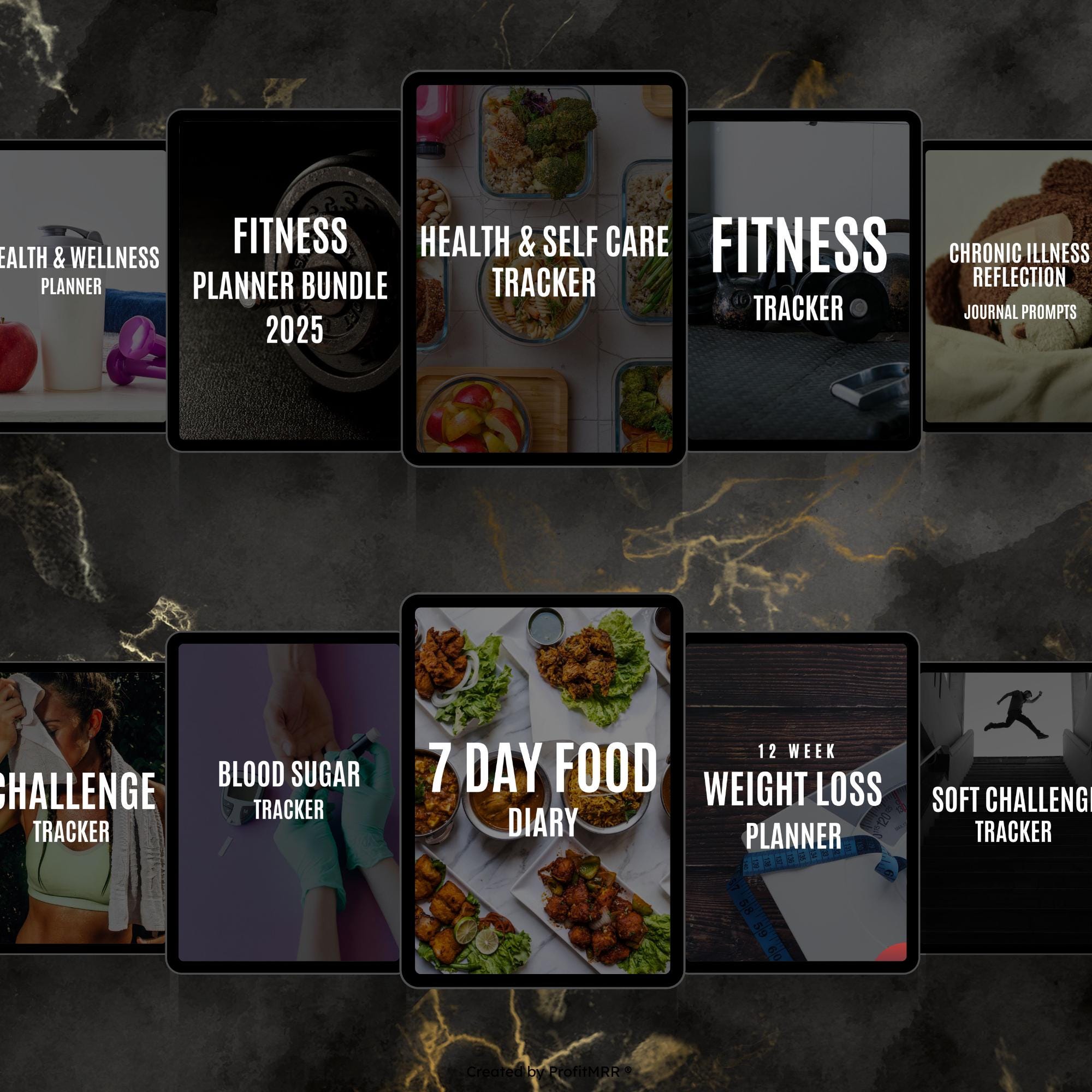 Fitness Planners PLR MRR Bundle Resell Rights - Image 4