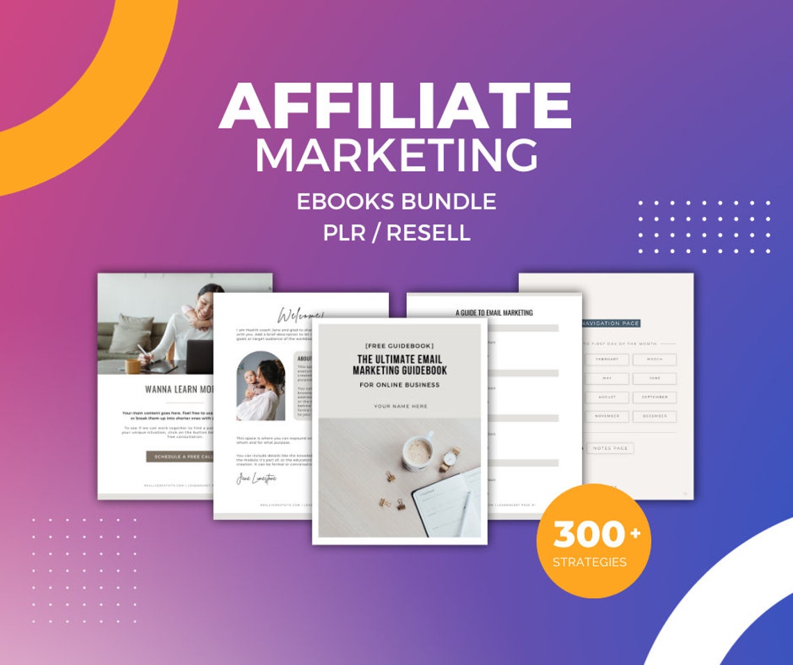 Affiliate Marketing PLR eBooks Collection | Over 300 Premium Affiliate Marketing eBooks Pack Bundle | Lifetime Access | Instant Download - Image 2