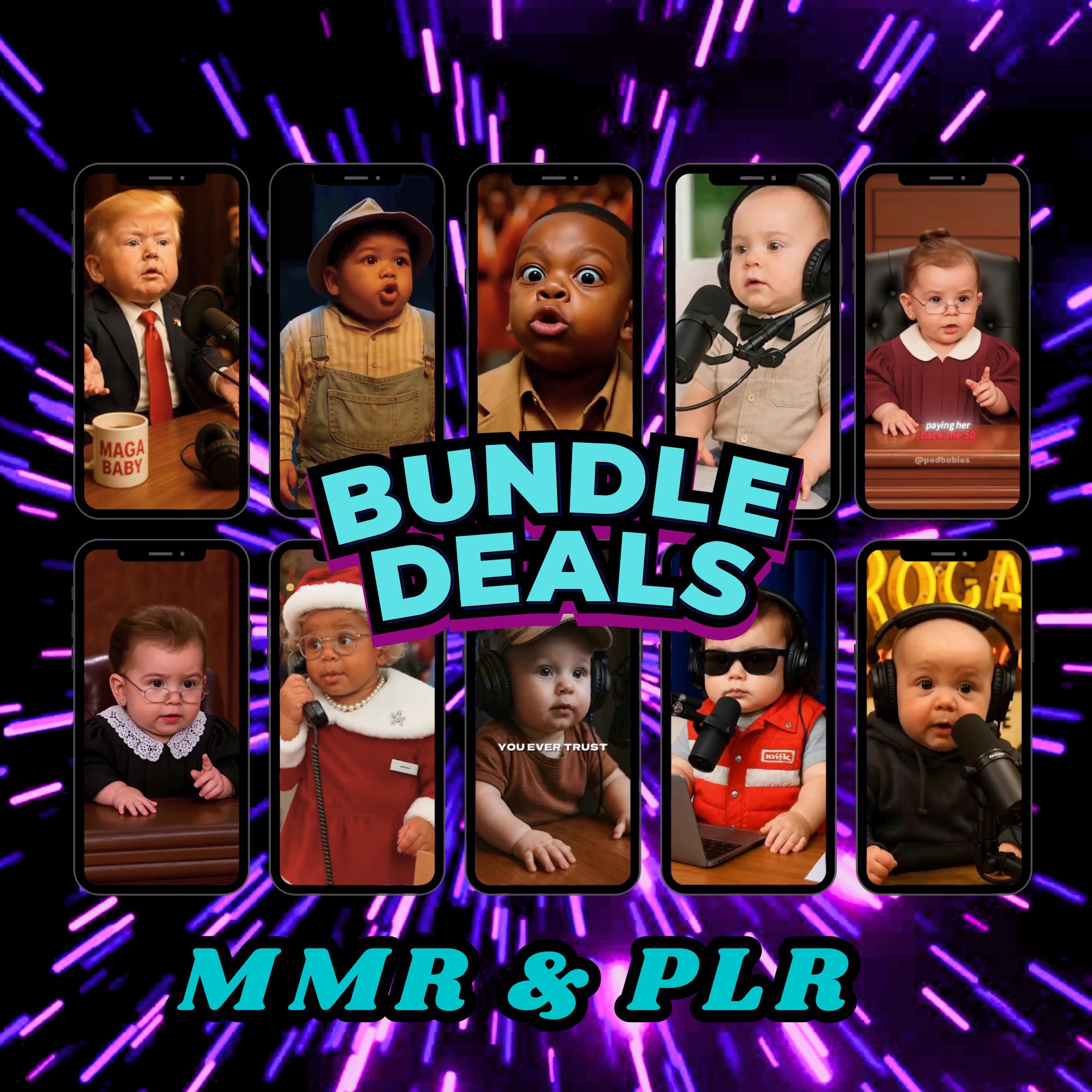 300 AI Baby Podcast Reels | Viral TikTok, Instagram, YouTube (Instant Download) - Image 2