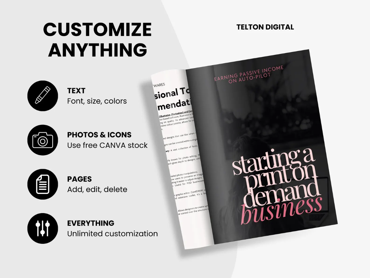 Print On Demand Business Guide | DFY POD eBook | Earning Passive Income on Auto-Pilot - Image 3