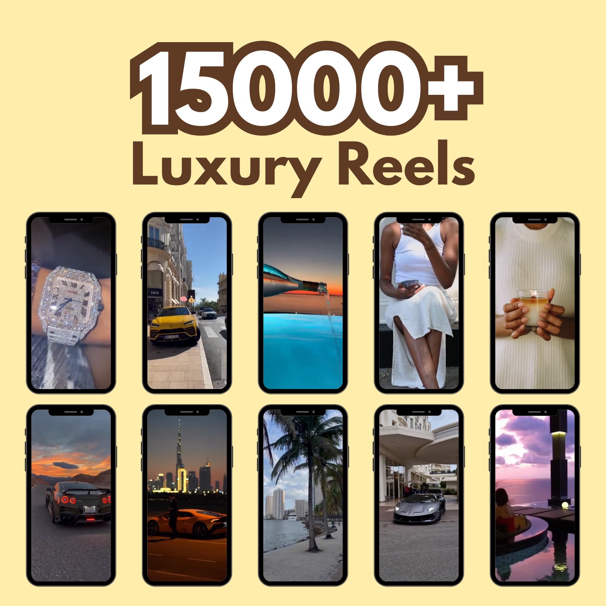 15000 Luxury Rich Lifestyle faceless reels bundle, Cars, Yacht, luxury, vacation, faceless digital marketing reels, instagram reels mrr plr - Image 4