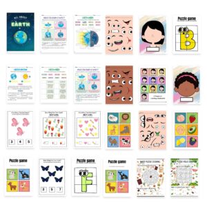 35,500+ Kids Learning Activities Bundle | Educational Worksheets & Coloring Books | PLR + MRR