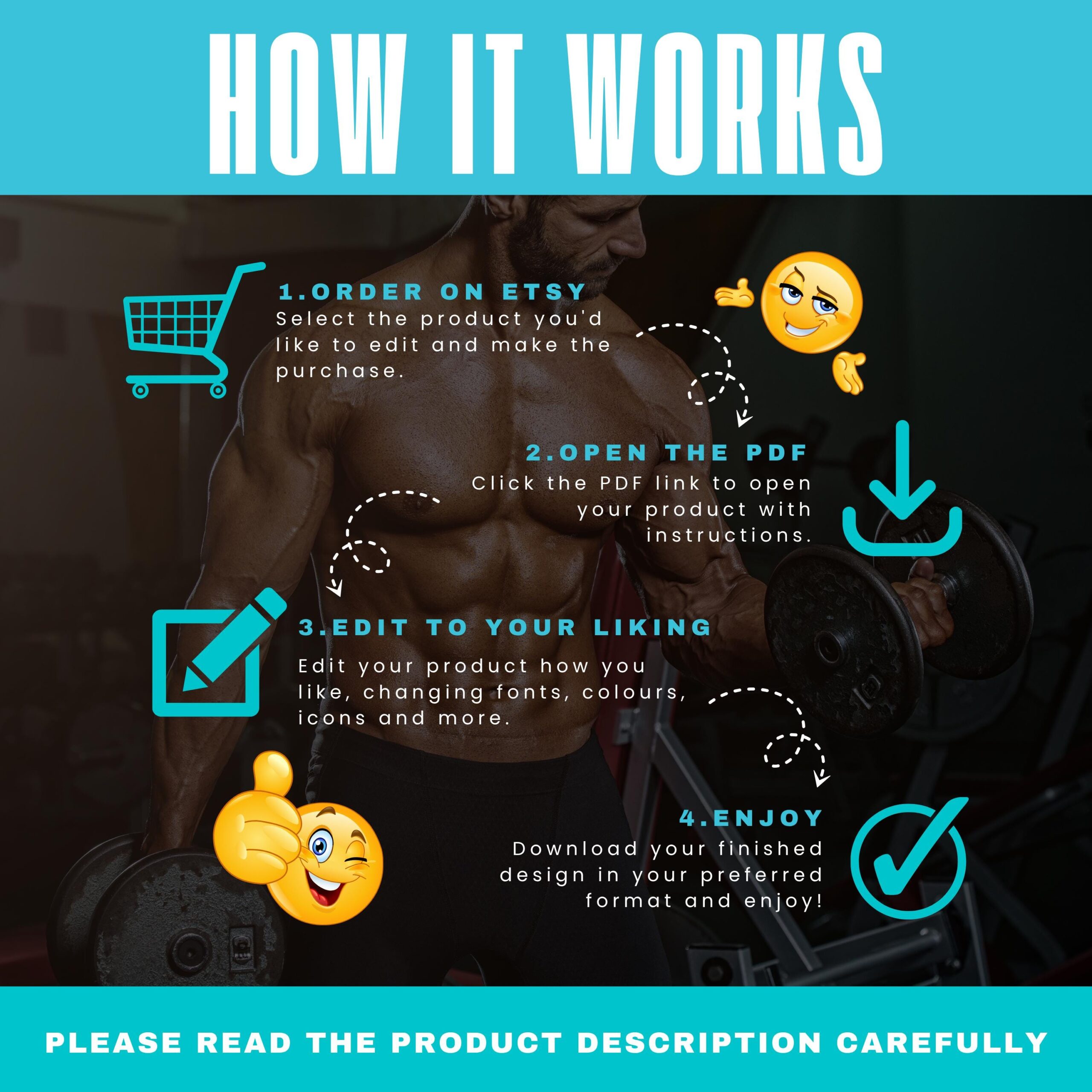 Men’s Fitness Reels: 600+ Bundle, MRR Gym Video Clips, Faceless Workout Edits, TikTok, Instagram, Social Media Content, Digital Download - Image 5