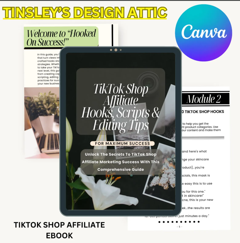 TikTok Shop Affiliate Hooks and Scripts | Monetize TikTok | MRR & PLR | 2026 - Image 3