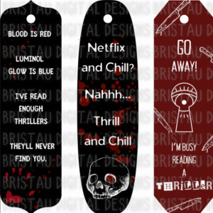 Thriller Bookmark Bundle 1