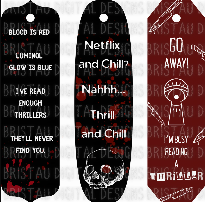 Thriller Bookmark Bundle 1 - Image 2