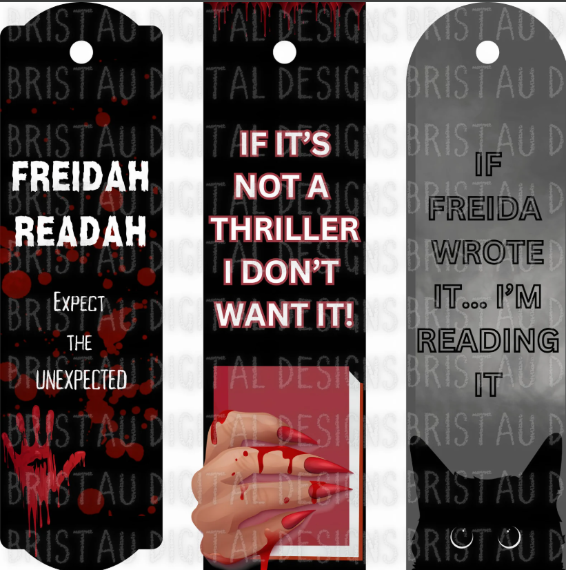 Thriller Bookmark Bundle 1