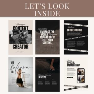 85 Page Done-for-You eBook Canva Template with PLR | Editable eBook Design for Content Creators, Coaches, and Entrepreneurs