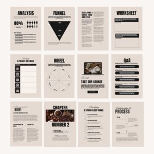85 Page Done-for-You eBook Canva Template with PLR | Editable eBook Design for Content Creators, Coaches, and Entrepreneurs