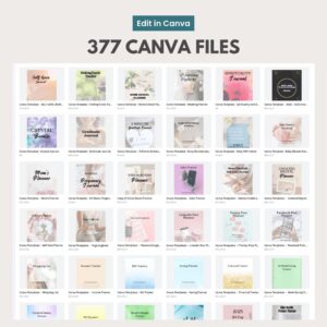 10,500 Canva Planner Templates | 2026-2027 Editable Planners, Journals, Trackers & Calendars | PLR Master Resell Rights Bundle