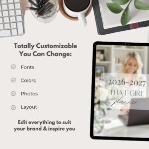 10,500 Canva Planner Templates | 2026-2027 Editable Planners, Journals, Trackers & Calendars | PLR Master Resell Rights Bundle