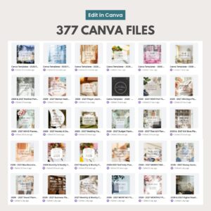 10,500 Canva Planner Templates | 2026-2027 Editable Planners, Journals, Trackers & Calendars | PLR Master Resell Rights Bundle