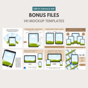 10,500 Canva Planner Templates | 2026-2027 Editable Planners, Journals, Trackers & Calendars | PLR Master Resell Rights Bundle