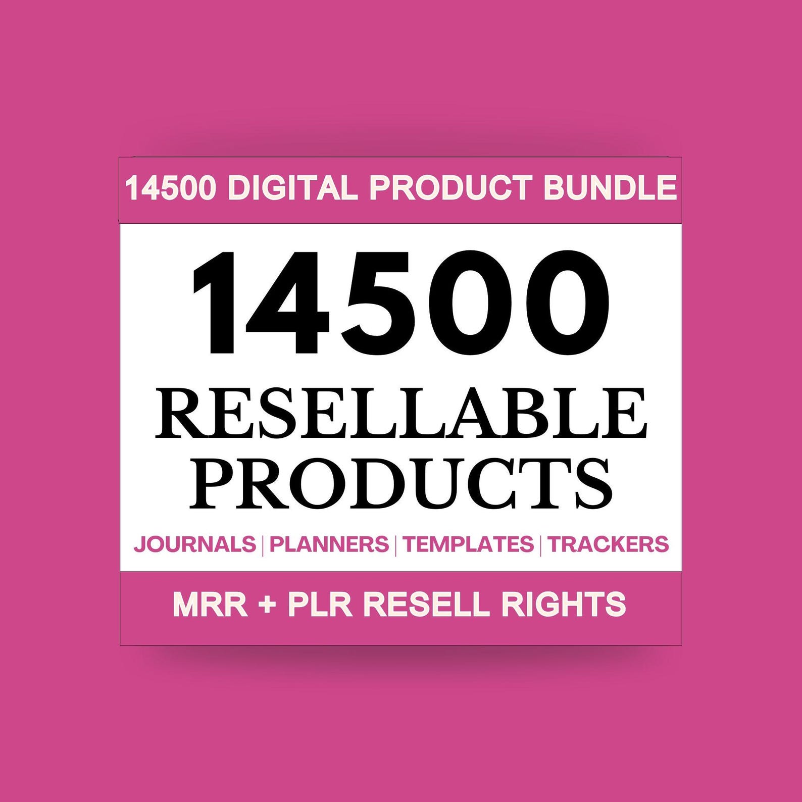 Done For You 2026 2027 Planners Journals Trackers 14500 Pages Editable Canva Designs Printables DIY PLR Products Master Resell Rights MRR - Image 2