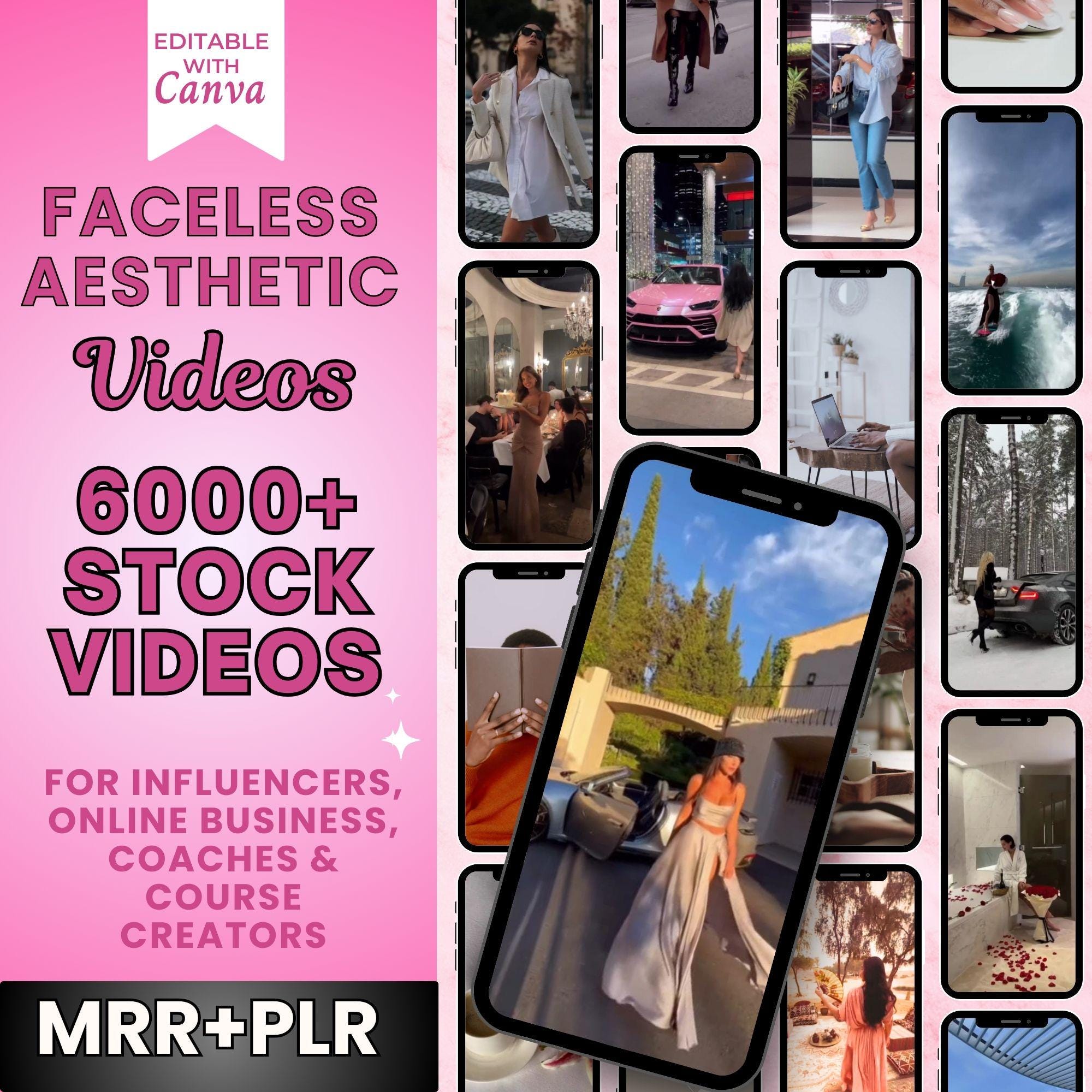 Done For You 2026 2027 Planners Journals Trackers 14500 Pages Editable Canva Designs Printables DIY PLR Products Master Resell Rights MRR - Image 5