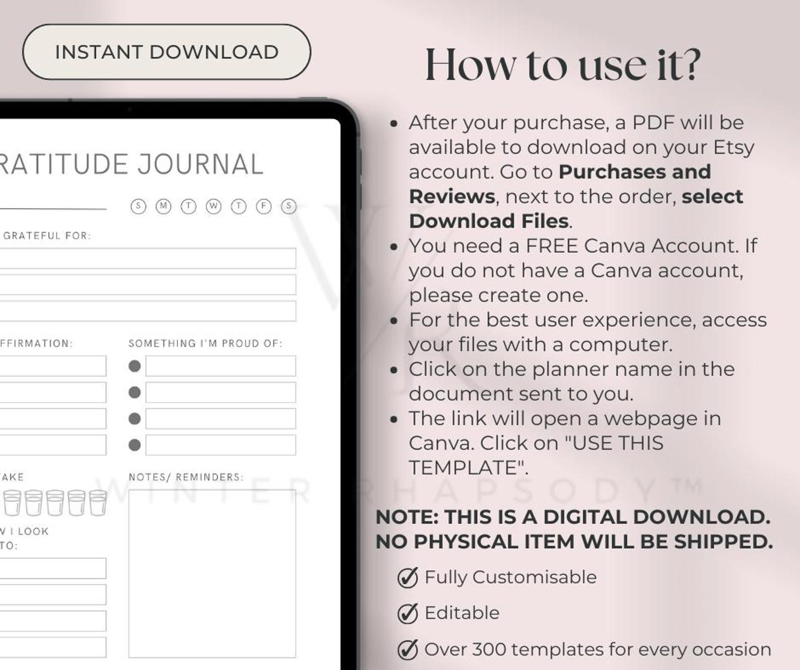 14500+ PLR Canva Templates | 350+ Editable Templates with Master Resell Rights | NEW 2026 Editable & Printable Planners, Journals, Trackers - Image 3